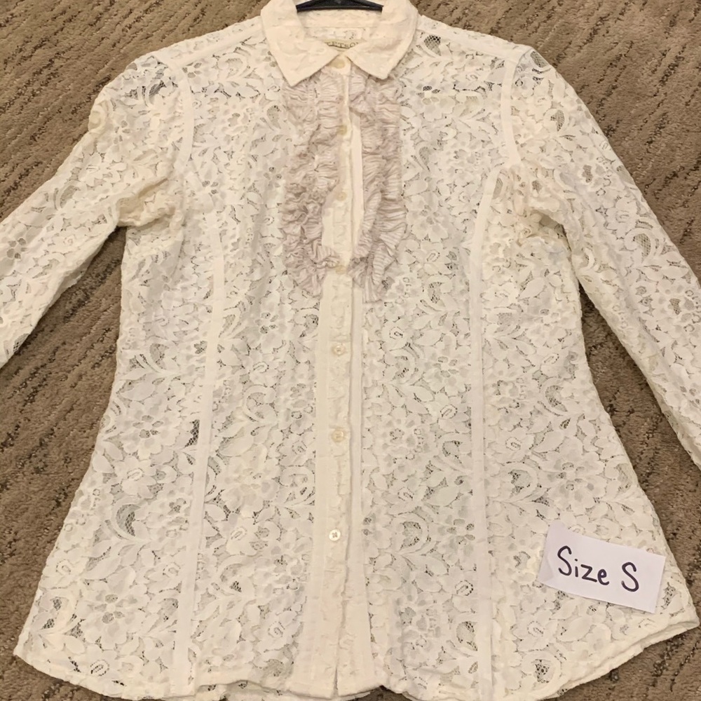 Stetson Lace button up